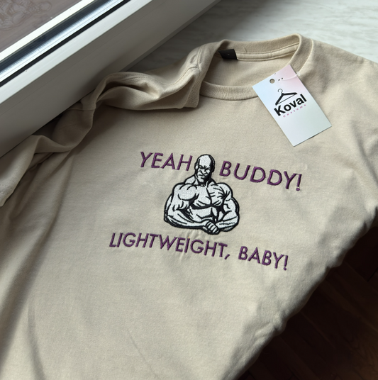 Ronnie Coleman Yeah Buddy - Sweat-shirt/T-shirt brodé