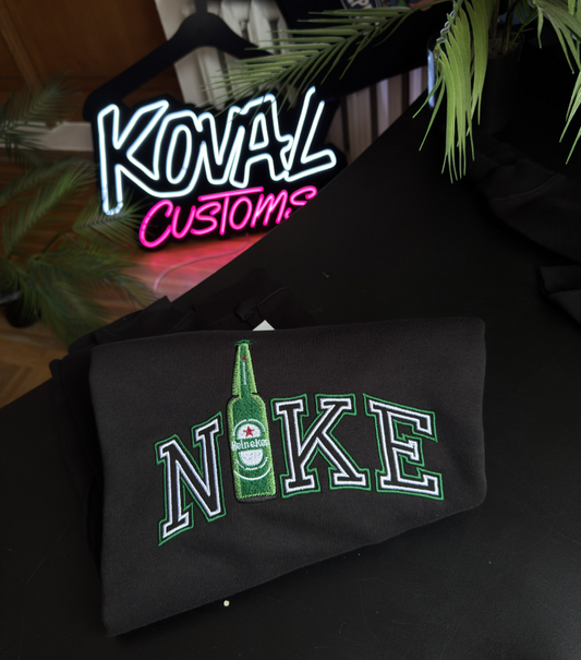 Any bottle at N*KE- Embroidered sweatshirt/T-shirt