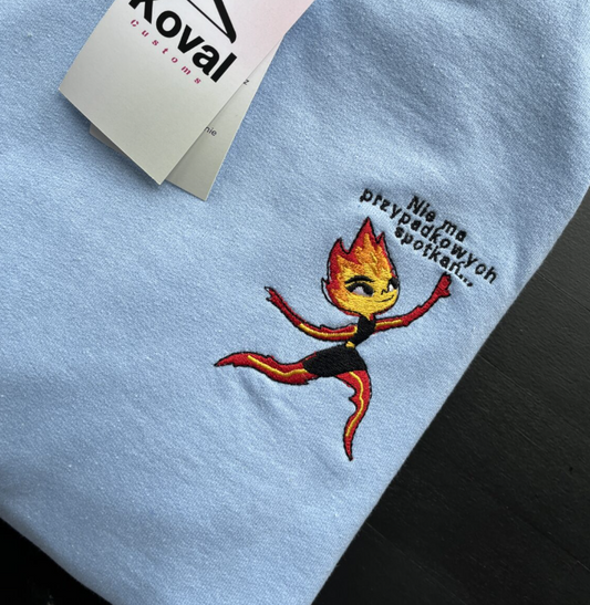 Entre nous les éléments - Sweatshirt/T-shirt brodé