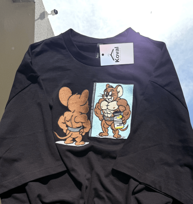 Tren Jerry - Haftowana bluza/koszulka - Koval Customs. Polska produkcja, wysoka jakosc, personalizowane