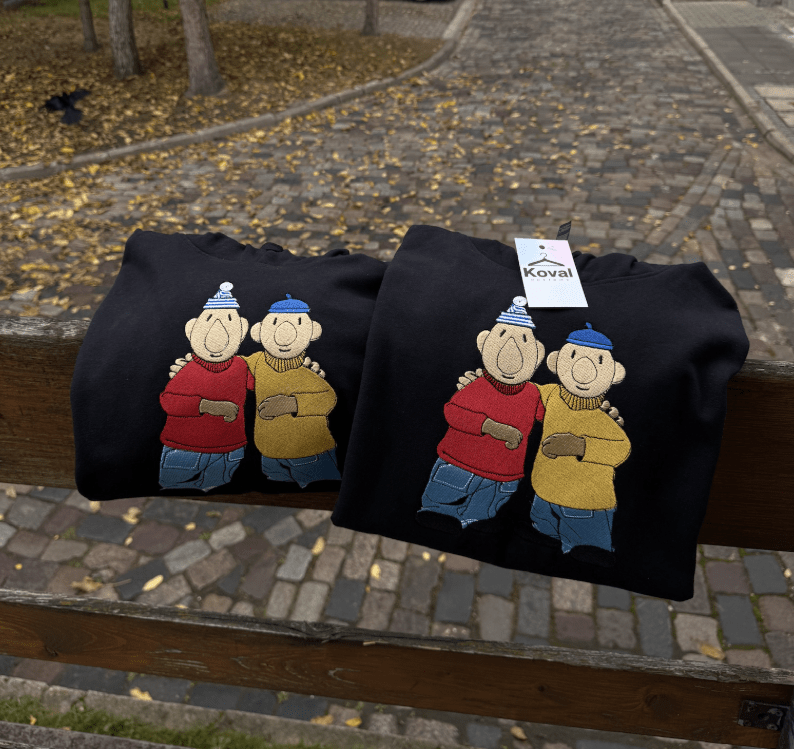 Pat i Mat - Haftowana bluza/koszulka - Koval Customs. Polska produkcja, wysoka jakosc, personalizowane
