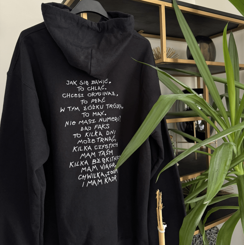 Teksty piosenek - Haftowana bluza/koszulka - Koval Customs. Polska produkcja, wysoka jakosc, personalizowane