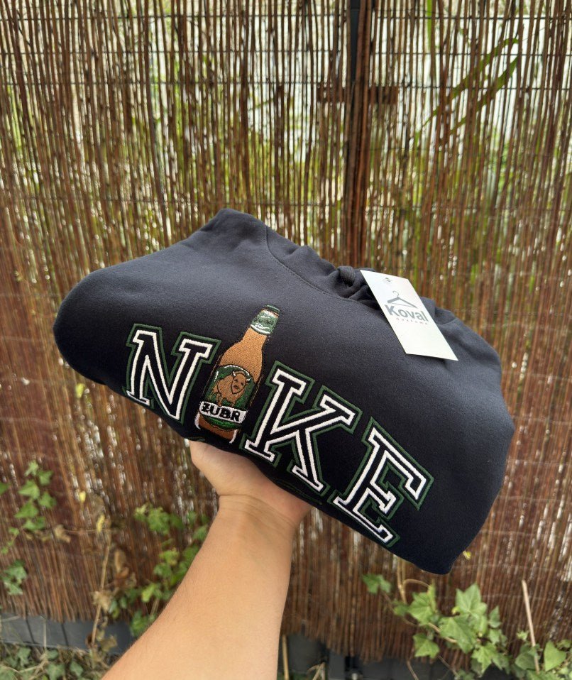 Dowolna butelka w N*KE - Haftowana bluza/koszulka - Koval Customs. Polska produkcja, wysoka jakosc, personalizowane