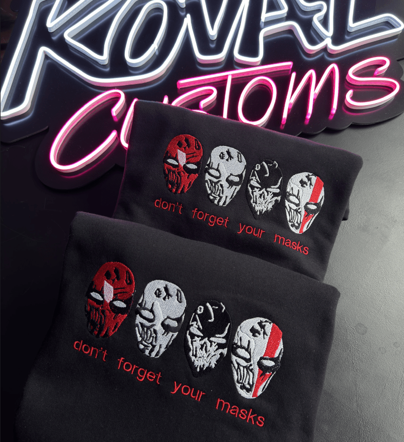 Devil's Night - Haftowana bluza/koszulka - Koval Customs. Polska produkcja, wysoka jakosc, personalizowane