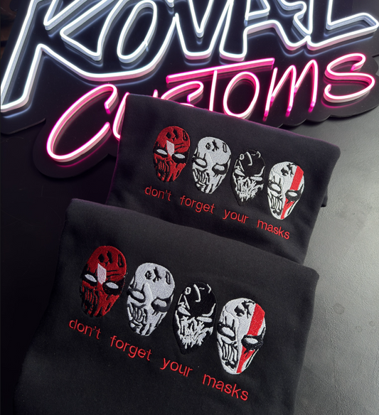 Devil's Night - Embroidered sweatshirt/T-shirt