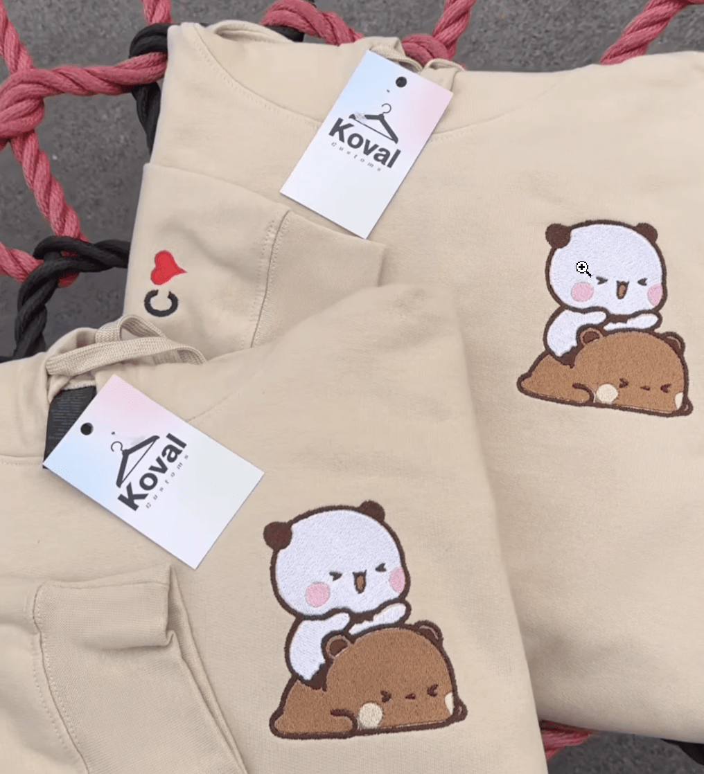 Bubu i Dudu - Haftowane bluza/koszulka - Koval Customs. Polska produkcja, wysoka jakosc, personalizowane