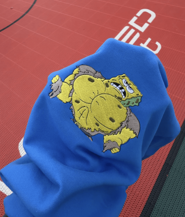 Spongebob Gym ripped - Haftowana bluza/koszulka - Koval Customs. Polska produkcja, wysoka jakosc, personalizowane