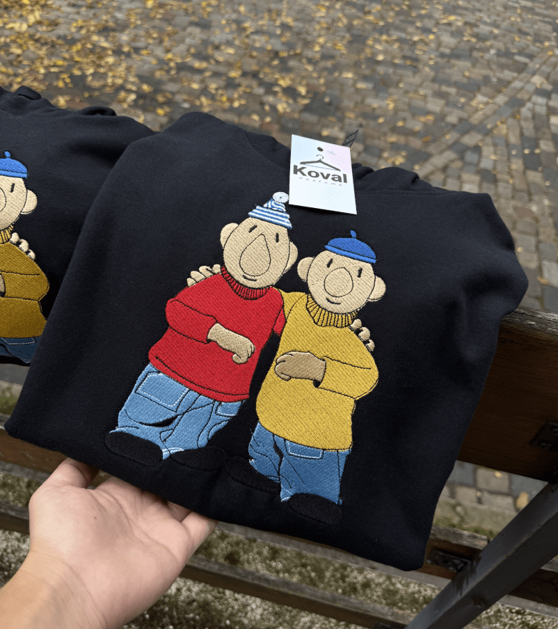 Pat i Mat - Haftowana bluza/koszulka - Koval Customs. Polska produkcja, wysoka jakosc, personalizowane