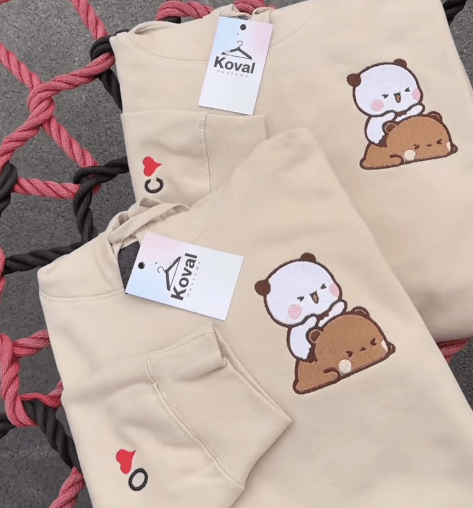 Bubu i Dudu - Haftowane bluza/koszulka - Koval Customs. Polska produkcja, wysoka jakosc, personalizowane