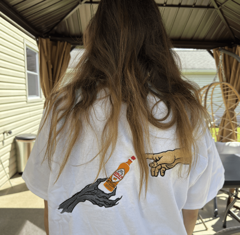 The Creation - Dowolna butelka - Haftowane bluza/koszulka - Koval Customs. Polska produkcja, wysoka jakosc, personalizowane