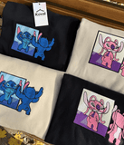 Gym Stitch Gym Angel dla par - Haftowana bluza/koszulka - Koval Customs. Polska produkcja, wysoka jakosc, personalizowane