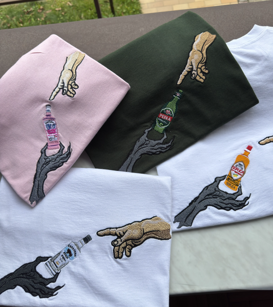 The Creation - Any bottle - Embroidered sweatshirt/shirt