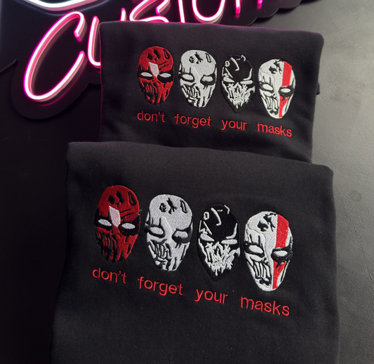 Devil's Night - Embroidered sweatshirt/T-shirt