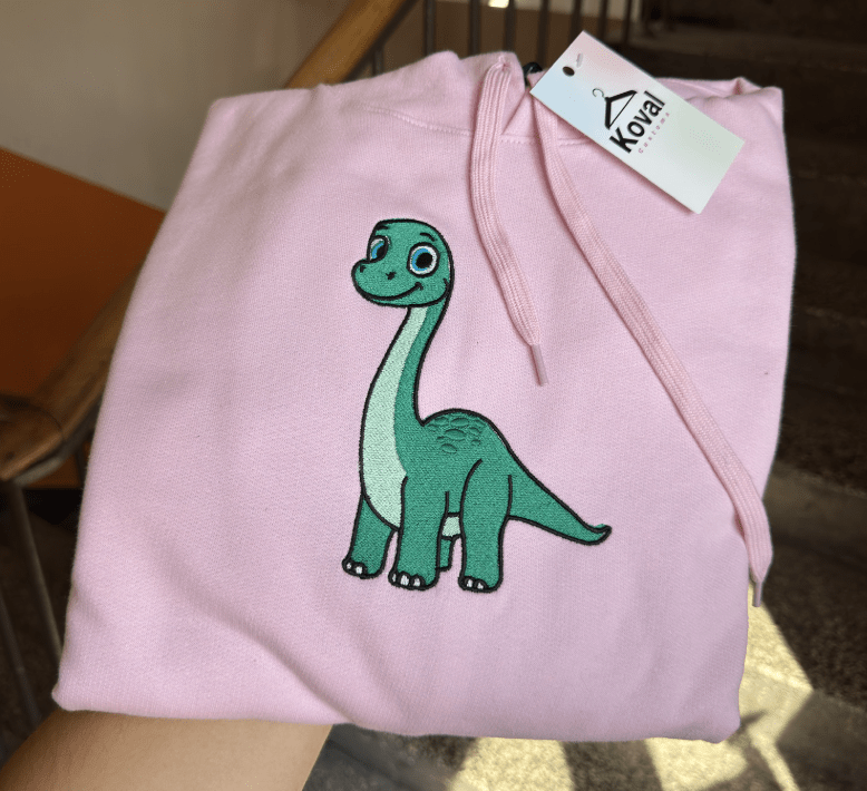 Dinozaury dla par - Haftowana bluza/koszulka - Koval Customs. Polska produkcja, wysoka jakosc, personalizowane