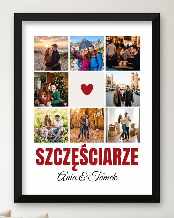 Plakat w ramie – cały projekt z bliska