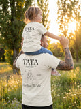 Komplet koszulek Tata i corka z nadrukiem Best Friends For Life - Koval Customs. Polska produkcja, wysoka jakosc, personalizowane
