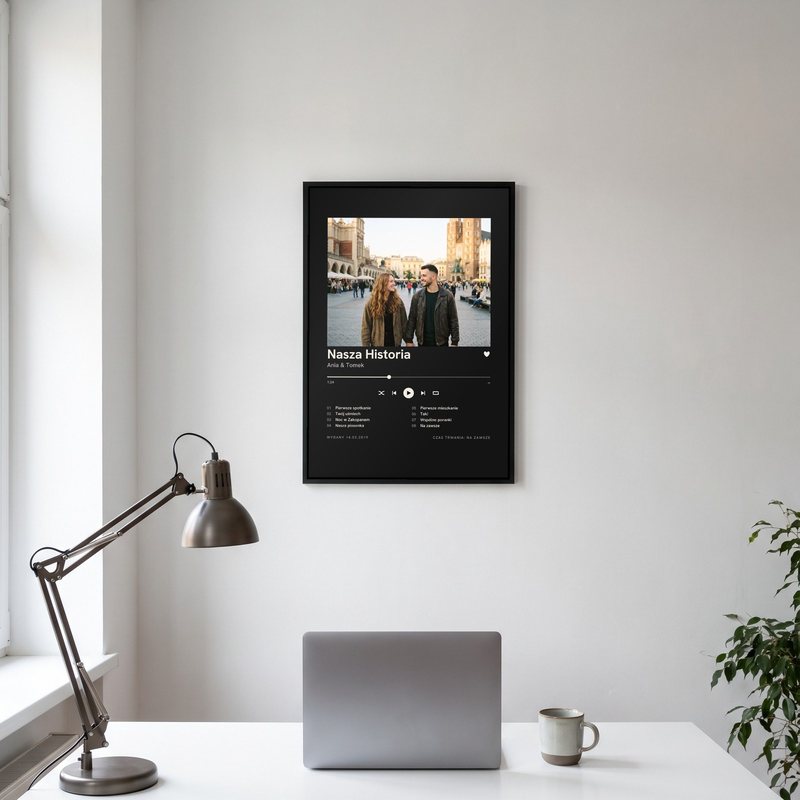 Plakat w ramie aluminiowej
