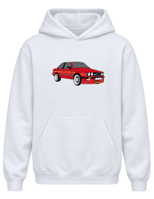 Bluza z haftem auta