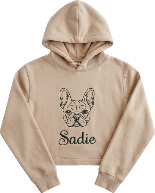 Bluza z haftem psa i imieniem